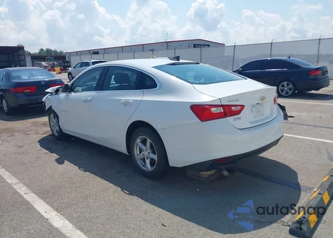 2016 Chevrolet Malibu Ls из США, поврежденный, VIN 1G1ZB5ST5GF360161